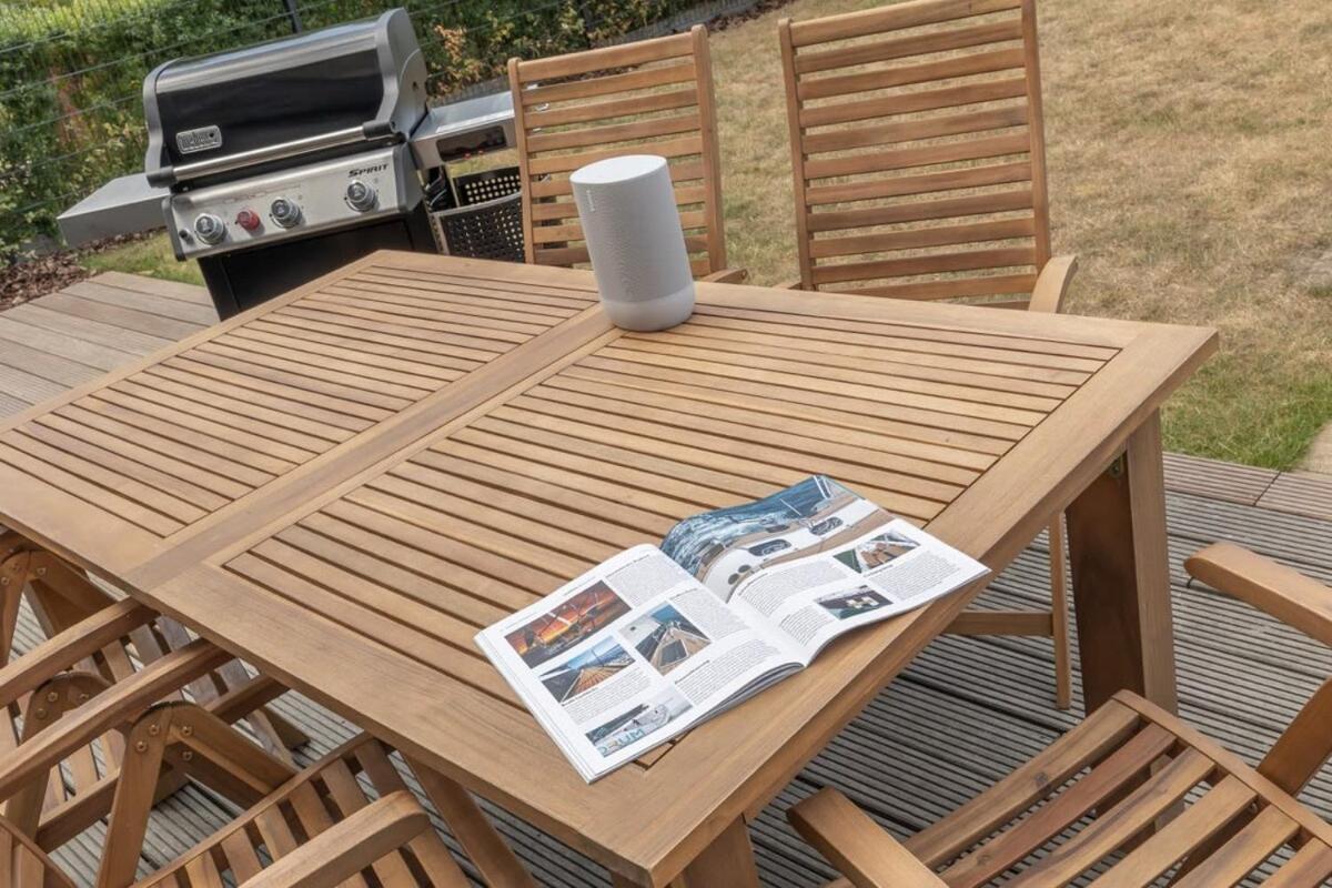 Luxus Meerblick Strand & Sauna & Garten & Heimkino Glowe Dış mekan fotoğraf
