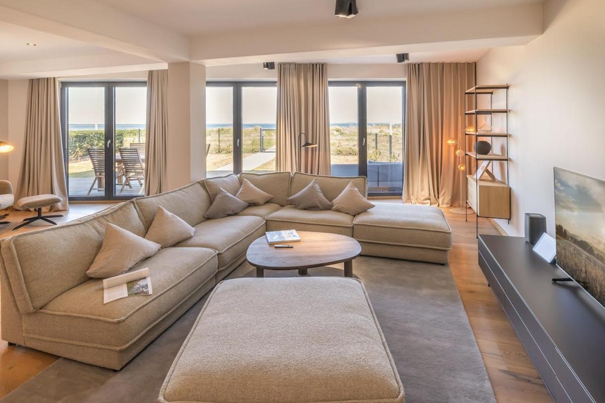 Luxus Meerblick Strand & Sauna & Garten & Heimkino Glowe Dış mekan fotoğraf
